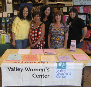 Alva joins in on the day with the Women's Valley Center in support of their organization
