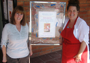 Alva and Connie Halpern, Owner of Mrs. Fig's Bookworm, Share a Special Story Time Event