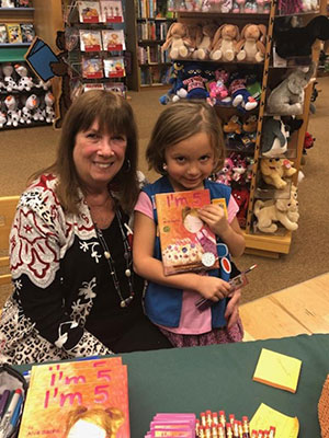 Barnes & Noble Event with Girl Scout Troop