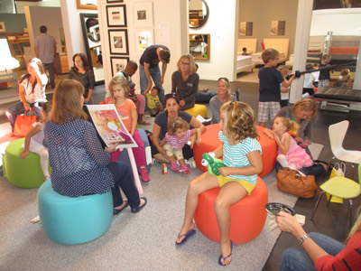 Room and Board-Culver City, CA Welcomes Alva for a Fun-Filled Family Day of Books! 