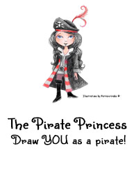Draw YOU as a pirate!
